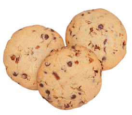 Galletas con chispas de chocolate