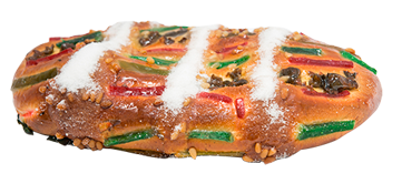 Coca de San Juan de fruta